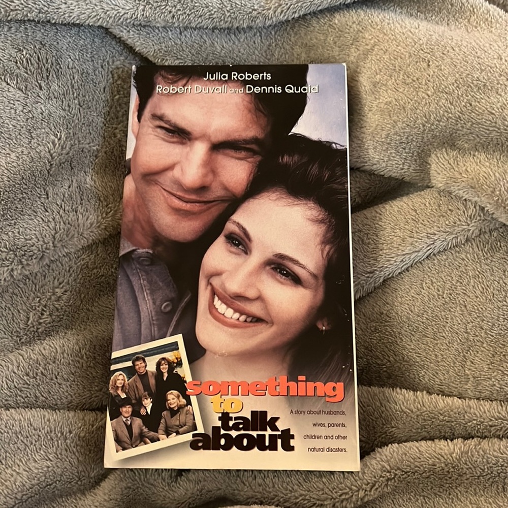 Something to Talk About VHS